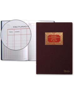 LIBRO MIQUELRIUS N.64 FOLIO 100 HOJAS FACTURAS EMITIDAS