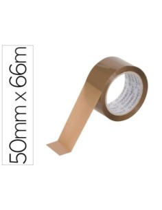 CINTA ADHESIVA Q-CONNECT POLIPROPILENO HAVANA 66 MT X 50 MM PARA EMBALAJE