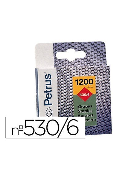 GRAPAS PETRUS N. 530/6 CAJA DE 1200 UNIDADES