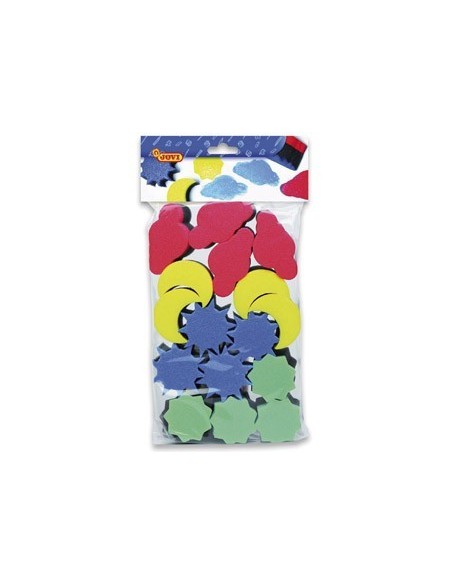 ESPONJAS JOVI FORMAS DIVERSAS BOLSA DE 16 UNIDADES SURTIDAS