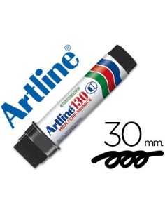 ROTULADOR ARTLINE POSTERMARKER EK-130 NEGRO RECARGABLE 30 MM