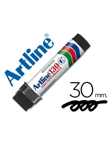 ROTULADOR ARTLINE POSTERMARKER EK-130 NEGRO RECARGABLE 30 MM