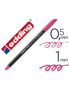 ROTULADOR EDDING PUNTA FIBRA 1200 MAGENTA N.20 PUNTA REDONDA 0.5 MM