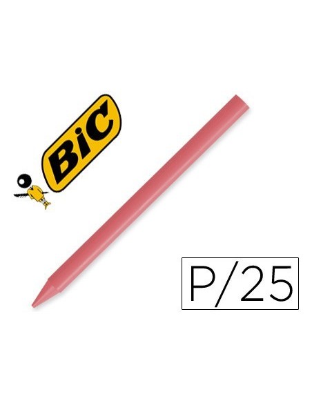 LAPICES PLASTIDECOR UNICOLOR ROSA-11 CAJA CON 25 LAPICES