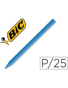 LAPICES PLASTIDECOR UNICOLOR AZUL CLARO-29 CAJA CON 25 LAPICES