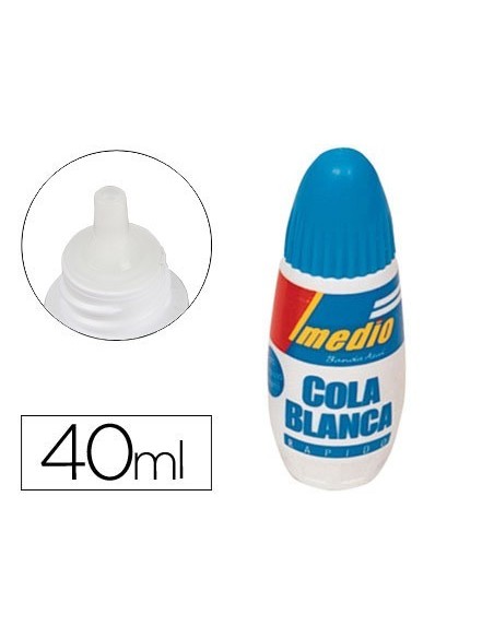 PEGAMENTO IMEDIO COLA BLANCA 40 ML UNIDAD