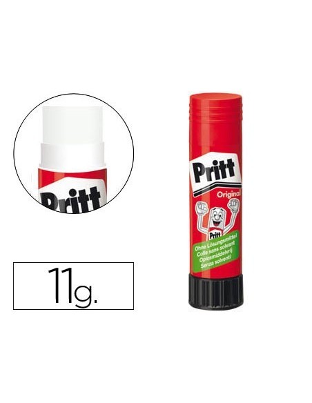PEGAMENTO PRITT EN BARRA 11 GR UNIDAD