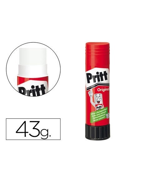 PEGAMENTO PRITT EN BARRA 43 GR UNIDAD