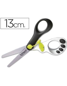 TIJERA ESCOLAR MAPED MAGIC UP KOOPY 13CM CON RESORTE PARA FACILITAR LA ACCION DEL CORTE UNIDAD