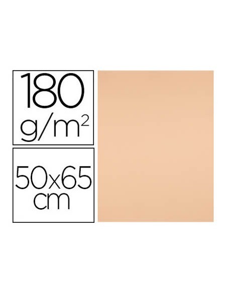CARTULINA LIDERPAPEL 50X65 CM 180G/M2 SEPIA