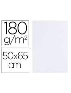 CARTULINA LIDERPAPEL 50X65 CM 180G/M2 BLANCO