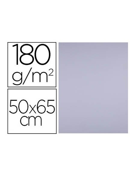 CARTULINA LIDERPAPEL 50X65 CM LILA 180 GR -UNIDAD