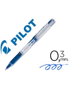 ROTULADOR PILOT ROLLER V-BALL GRIP AZUL 0.5 MM