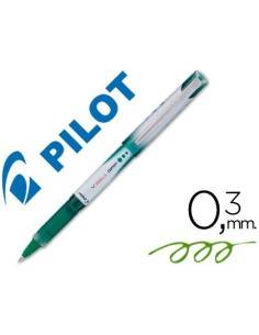 ROTULADOR PILOT ROLLER V-BALL GRIP VERDE 0.5 MM