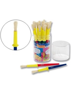 PINCELES ESCOLARES JOVI MEDIANO BOTE DE 20 UNIDADES