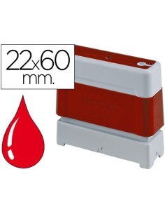 SELLO AUTOMATICO BROTHER 22 MM X 60 MM ROJO