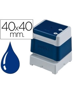 SELLO AUTOMATICO BROTHER 40 MM X 40 MM AZUL