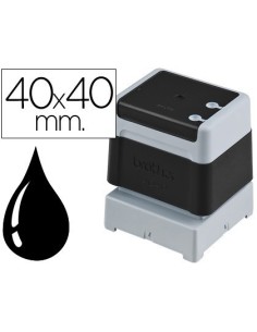SELLO AUTOMATICO BROTHER 40 MM X 40 MM NEGRO
