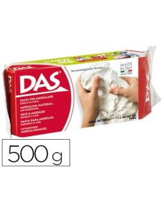 PASTA DAS BLANCA PARA MODELAR SECA SIN COCCION 500 GR