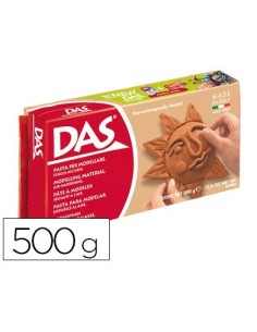 PASTA DAS TERRACOTA PARA MODELAR SECA SIN COCCION 500 GR