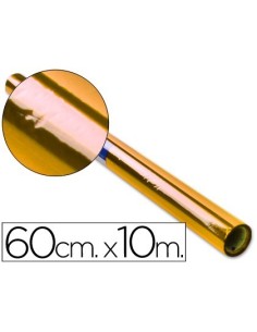 PAPEL CELOFAN LIDERPAPEL ROLLO AMARILLO -0,60 X 10 MT