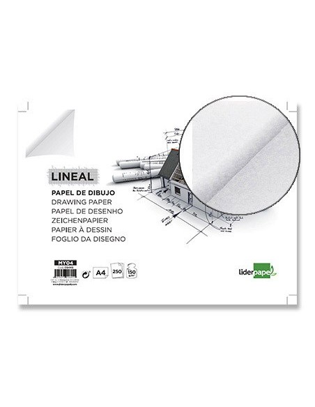 PAPEL DIBUJO MARCA MAYOR DIN A4 HOJA