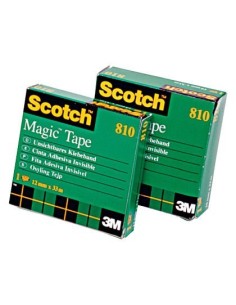 CINTA ADHESIVA SCOTCH MAGIC 66 MT X 19 MM EN CAJA UNITARIA