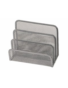 SOPORTE PARA CARTAS Q-CONNECT METALICO REJILLA GRIS 170X135X83 MM