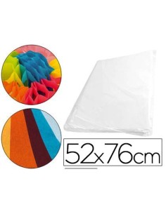 PAPEL SEDA 52X76 CM 18 GR BLANCO -PAQUETE DE 500 HOJAS