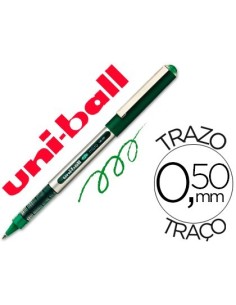 ROTULADOR UNI-BALL ROLLER UB-150 MICRO EYE VERDE 0,5 MM UNIDAD