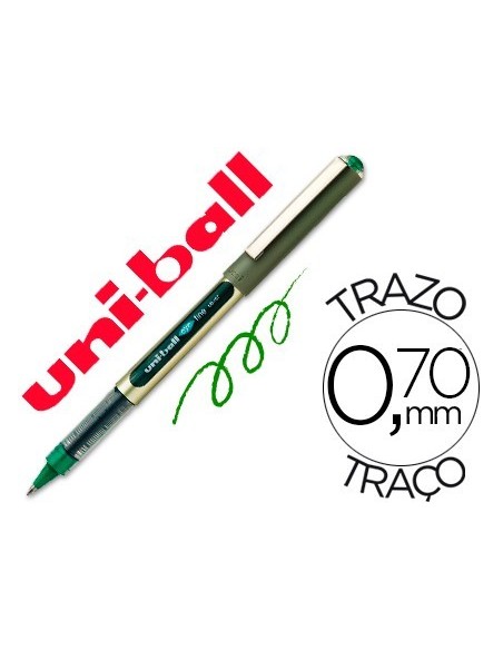 ROTULADOR UNI-BALL ROLLER UB-157 VERDE 0,7 MM UNIDAD