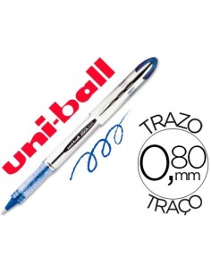 ROTULADOR UNI-BALL ROLLER UB-200 VISION AZUL 0,8 MM -UNIDAD