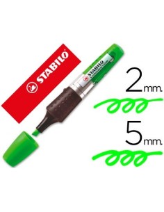ROTULADOR STABILO BOSS LUMINATOR VERDE TINTA LIQUIDA