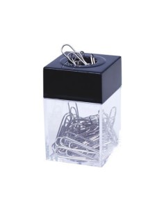 PORTACLIPS Q-CONNECT IMANTADO KF02132 CUADRADO 42X67 MM