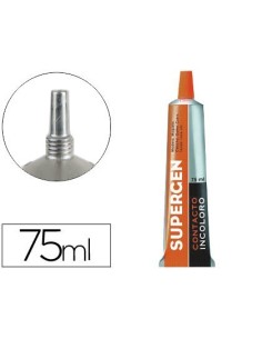 PEGAMENTO SUPERGEN CONTACTO INCOLORO 75 ML UNIDAD