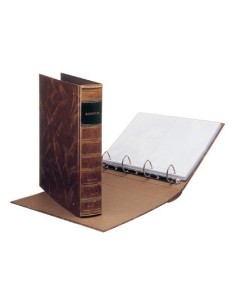 ALBUM DE FOTOS PARDO SERIE PREMIER CON CAJETIN MARRON