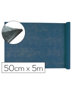 TEJIDO SIN TEJER LIDERPAPEL TERILENO 25 G/M2 ROLLO DE 5 MT AZUL MARINO
