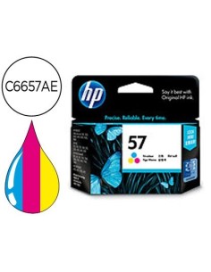 INK-JET HP DJ450 5150 5550 560 0 5650 5152 7150 5800 5850 9650 9670 9680 9680SP PHOTOSMARRT100 N.57 TRICOLOR 17ML.