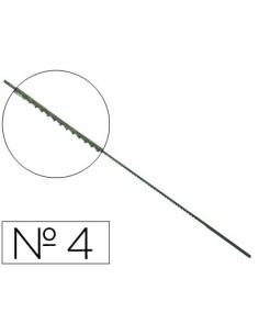 PELOS DE SEGUETA MADERA N.4 CAJA DE 144 UNIDADES