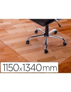 ALFOMBRILLA PARA SUELO Q-CONNECT PVC PROTECTORA DE SUELOS 1150X1340 MM GROSOR 2 MM