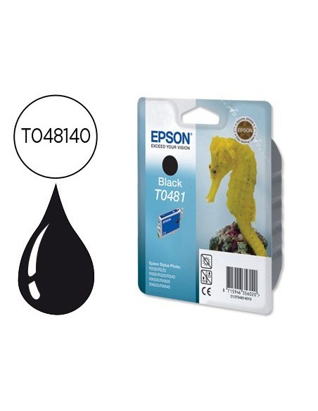 INK-JET EPSON STYLUS PHOTO R20 0 R220 R300 R320 R340 RX500 RX600 RX620 RX640 NEGRO