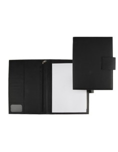 CARPETA PORTAFOLIOS Q-CONNECT ARTESANIA POLIPIEL CON SOLAPA 346X250X25 MM FABRICADA EN UBRIQUE