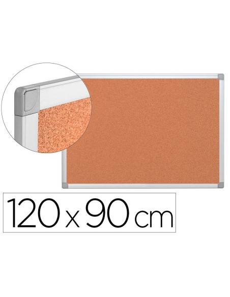 PIZARRA CORCHO Q-CONNECT MARCO DE ALUMINIO 200X100 CM EXTRA CORCHO 5 MM