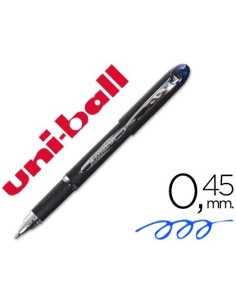 ROTULADOR UNI-BALL ROLLER SX-210 TINTA HIBRIDA AZUL