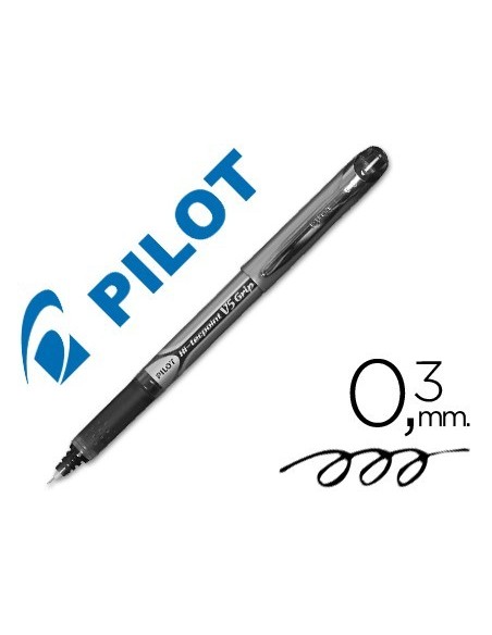 ROTULADOR PILOT PUNTA AGUJA V-5 GRIP NEGRO 0.5 MM