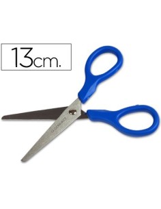 TIJERA ESCOLAR Q-CONNECT INOXIDABLE 5" 13 CM