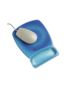 REPOSAMUÑECAS 3M PARA RATON AZUL FLUORESCENTE CON SUPERFICIE DE PRECISION MWJ30