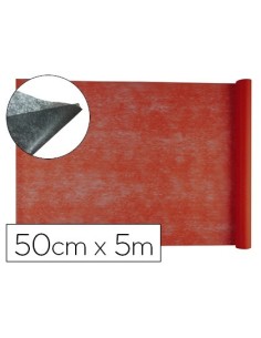 TEJIDO SIN TEJER LIDERPAPEL TERILENO 25 G/M2 ROLLO DE 5 MT ROJO