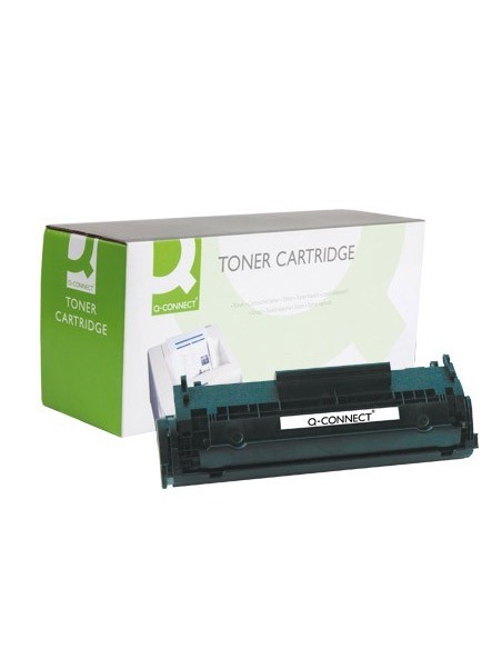 TONER Q-CONNECT COMPATIBLE HP-1010 Q2612XL/Q2612A -3.000 PAG- NEGRO