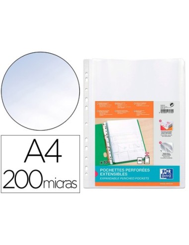 FUNDA OXFORD MULTITALADRO FUELLE DIN A4